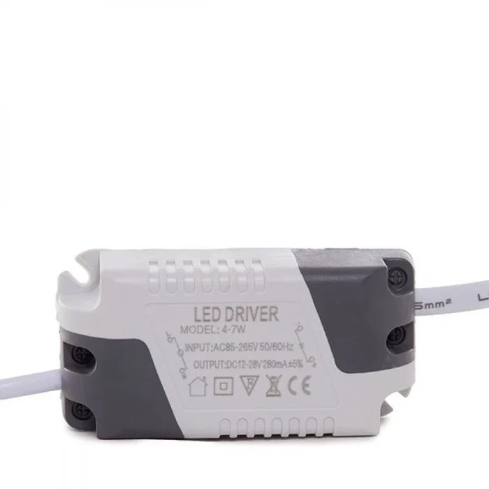 Placa LED Circular 6W 480Lm 4200ºK Niquel Satinado [GL-CL-R6N-W]