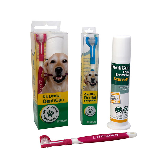 Stangest Kit Dental Dentican con Cepillo y Pasta Stangest Kit Dental Dentican con Cepillo y Pasta