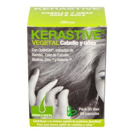 VAMINTER KERASTIVE cabello uñas formula vegetal 60cap.