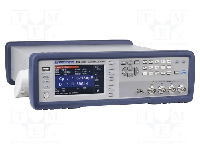 B&K PRECISION Puente RLC BK894 con LCD TFT 4,3 pulgadas