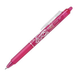 Pilot Bolígrafo Borrable Retráctil Frixion Clicker Rosa