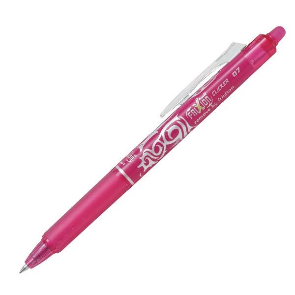 Pilot Bolígrafo Borrable Retráctil Frixion Clicker Rosa Pilot Bolígrafo Borrable Retráctil Frixion Clicker Rosa