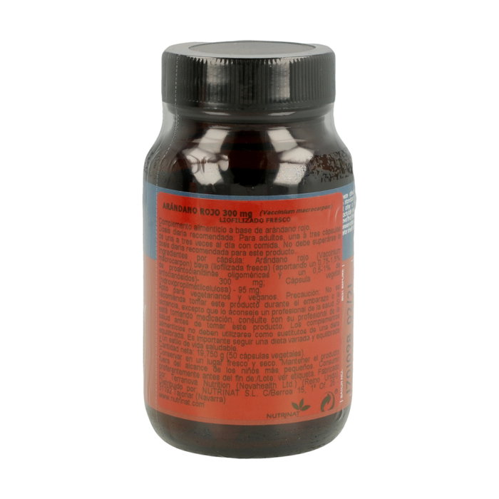 Terranova Arándano Rojo (Cranberry) 300mg 50 cápsulas