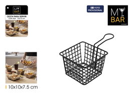 Inde Cesta Para Servir 10 cm x 10 cm (24 Unidades)
