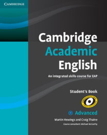 CAMBRIDGE Academic English C1 Advanced Students Book