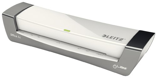 Leitz Ilam Office Plastificadora DIN A4 Blanco/plata Leitz Ilam Office Plastificadora DIN A4 Blanco/plata