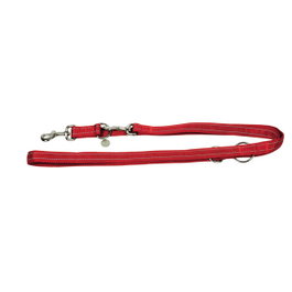 Nayeco Correa de Adiestramiento Nylon Reflectante Rojo 25mm x 200cm
