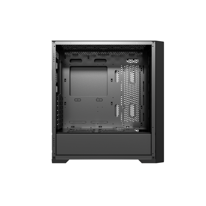 Phoenix technologies Caja Ordenador Artisan Noble, Frontal Madera, Cristal Templado, Gaming, ATX