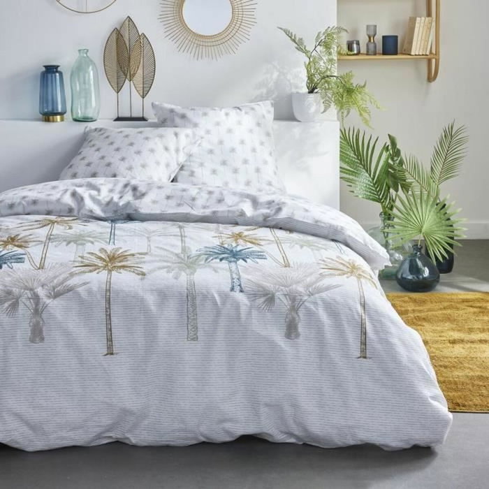 Today Juego de cama doble Sunshine 16.3 de 220 x 240 cm en 100% Algodón estampado Today Juego de cama doble Sunshine 16.3 de 220 x 240 cm en 100% Algodón estampado