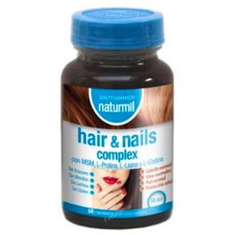 DIETMED Hair-Nails Complex 60 Comprimidos. Suplemento con Zinc, Selenio y Vitamina C para Cabello y Uñas