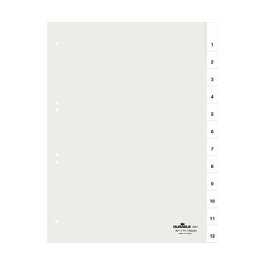 Durable 6810 Separador para Archivador A4 de 12 Divisiones