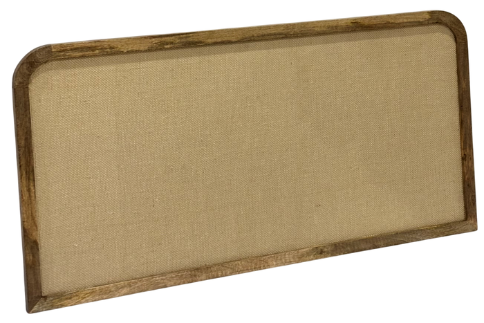 DKD Home Decor Cabecero Cama Urban Rufur25 3 x 80 x 160 cm Marron Beige