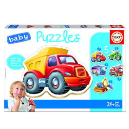 Educa Borrás Puzzle Vehículos para Niños y Niñas +24 Meses 14866