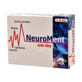Espadiet Neuroment One Day 30Cap. Suplemento Apoyo Cognitivo con Bacopa y Huperzia