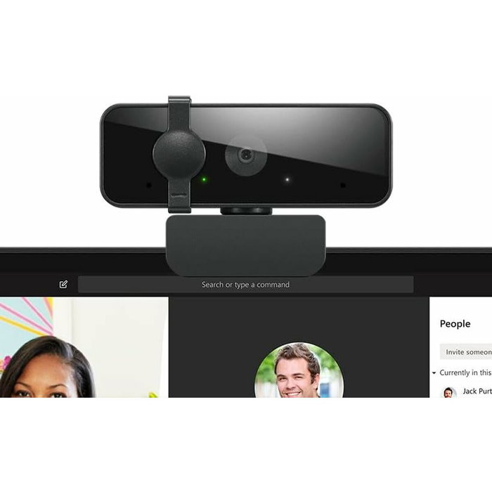 Lenovo Essential FHD Gen2 Webcam 1920 x 1080 Full HD Negro Lenovo Essential FHD Gen2 Webcam 1920 x 1080 Full HD Negro