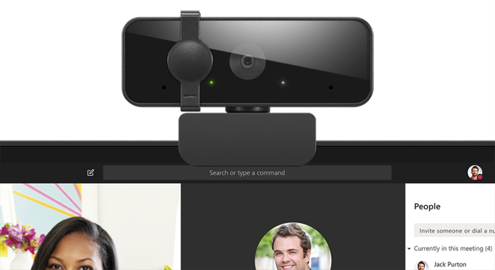 Lenovo Essential FHD Gen2 Webcam 1920 x 1080 Full HD Negro Lenovo Essential FHD Gen2 Webcam 1920 x 1080 Full HD Negro