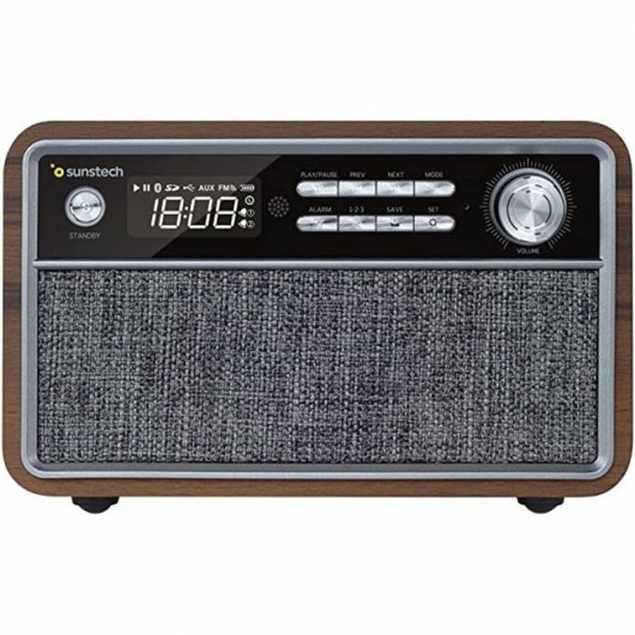 SUNSTECH Radio Retro RPBT500 Madera