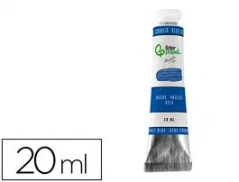 Liderpapel Pintura al Óleo Tubo de Aluminio 20 ml Color Azul Cobalto