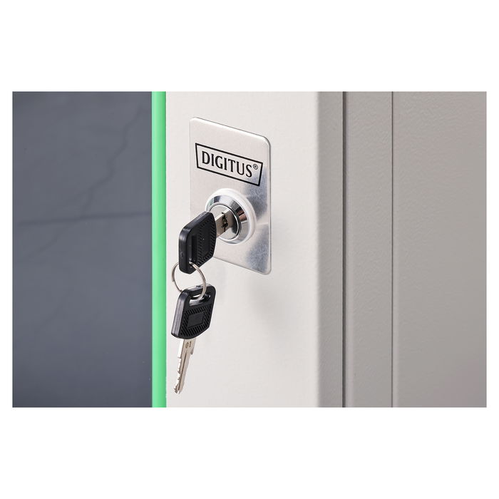 Digitus Caja Mural Serie Dynamic Basic 9HE 505,05x600x600mm Gris