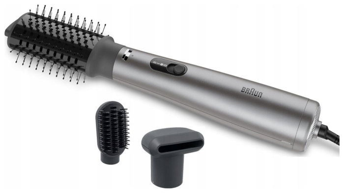Braun Haircare Airstyler AS 4.3 Negro y Plata