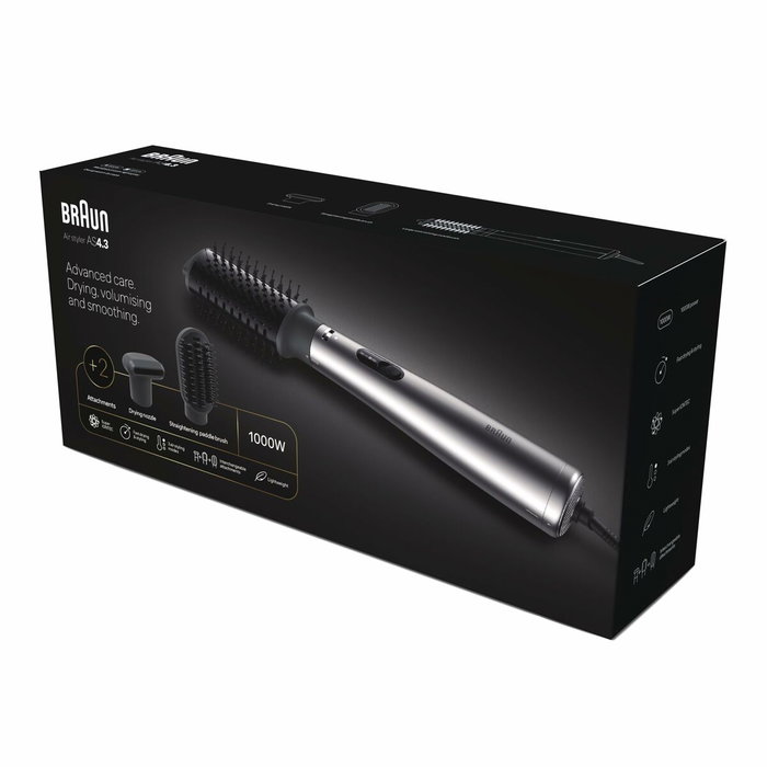Braun Haircare Airstyler AS 4.3 Negro y Plata