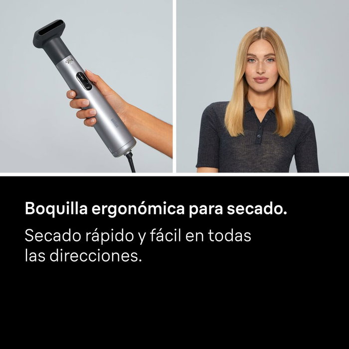 Braun Haircare Airstyler AS 4.3 Negro y Plata