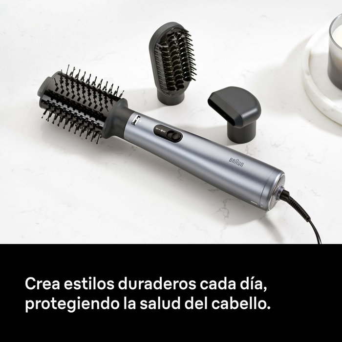 Braun Haircare Airstyler AS 4.3 Negro y Plata