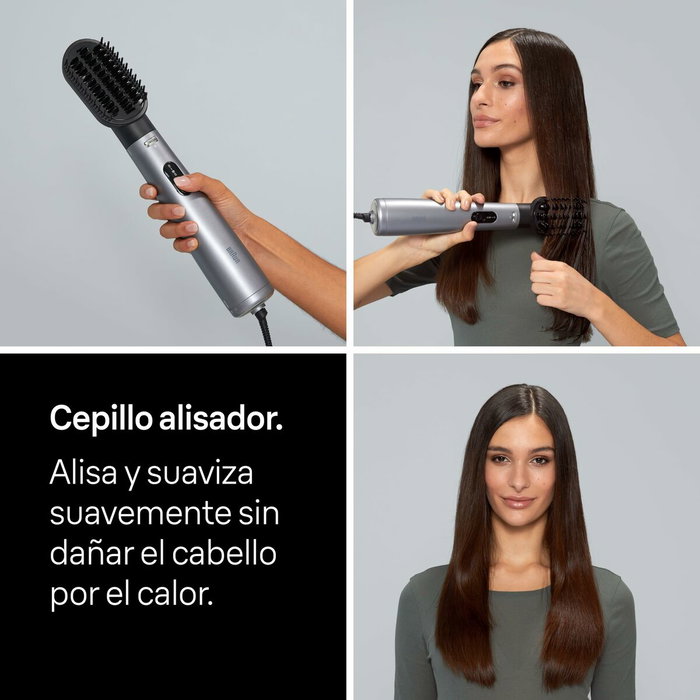 Braun Haircare Airstyler AS 4.3 Negro y Plata