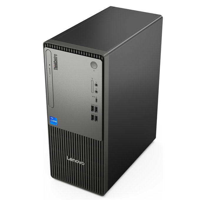 Lenovo ThinkCentre Neo 50t Tower Gen 5 PC de Sobremesa, Intel Core i5-14400 16 GB DDR5 512 GB SSD M.2 NVMe, Sin Sistema Operativo, Torre Negra