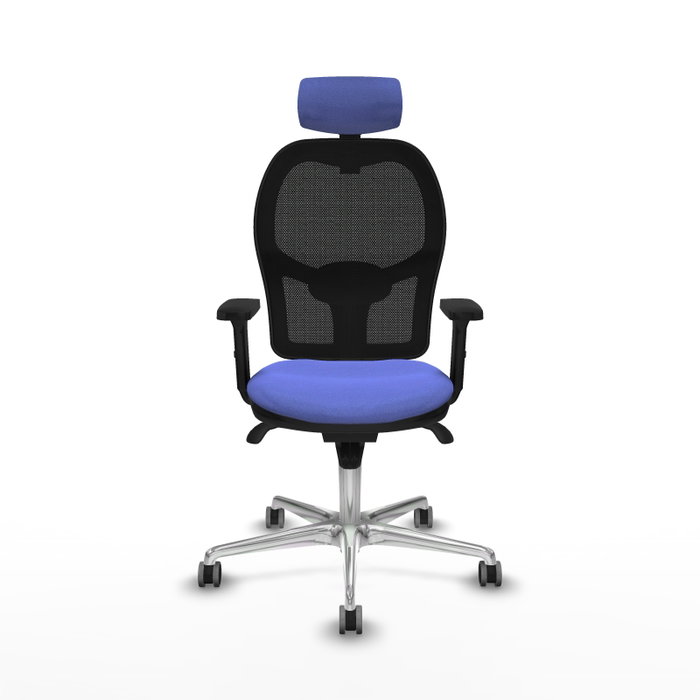 PIQUERAS Y CRESPO Silla de oficina Jorquera Azul claro y Negro