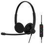 EPOS Impact 100 UC Stereo USB-C+A Negro