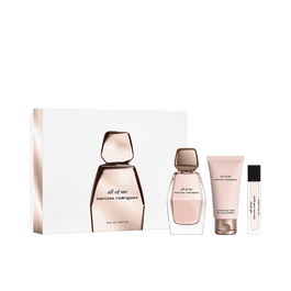Narciso Rodriguez ALL OF ME ESTUCHE 3 pz - Eau de Parfum 90ml + Loción corporal 50ml + Eau de parfum 10ml, Fragancia Floral para Mujer