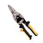 Workpro Tijera para Chapa de Corte Recto, 250 mm, Mango Ergonómico - Para Cortar Vinilo, Plástico y Goma