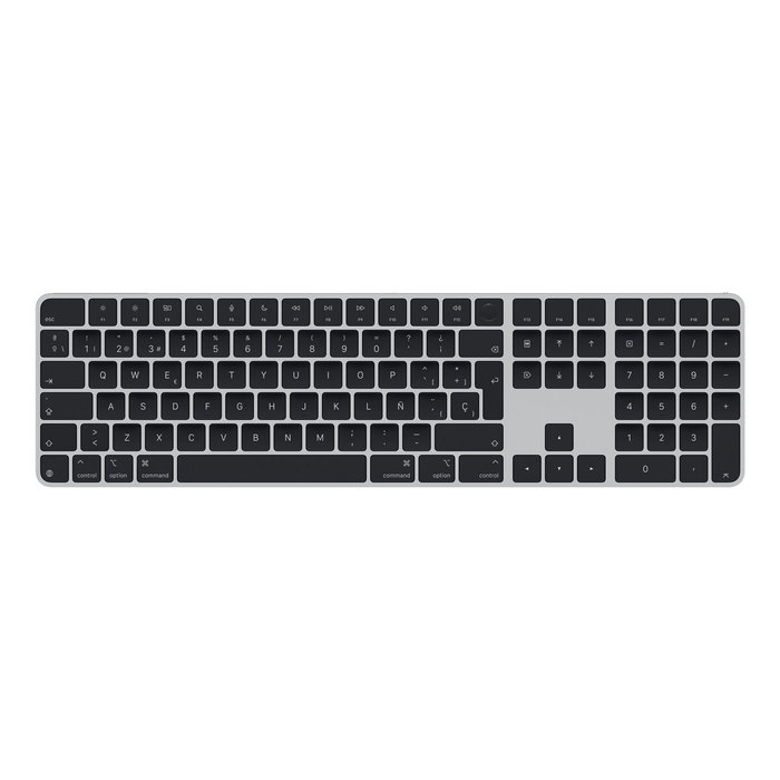 Apple Magic Keyboard con Touch ID y Teclado Numérico, QWERTY Español, Negro Apple Magic Keyboard con Touch ID y Teclado Numérico, QWERTY Español, Negro