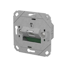METZ CONNECT Anschlussdose E-DAT C6A LSA++ 1 Port UP0 RJ-45 Metálico (130E371200-I)