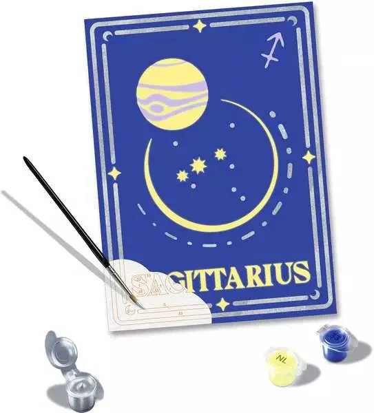 Ravensburger Kit de pintura por números CreArt Serie Trend D Zodiac: Sagitario