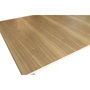 DKD Home Decor Mesa de Comedor Extensible Metal y MDF Marrón y Negro