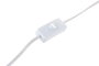 DKD Home Decor Lámpara de Sobremesa de Gres y Yute, Natural Crema