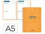 Liderpapel Agenda Escolar 26-27 Classic Espiral A5 2 Días Página Bilingüe Papel FSC 70g Naranja