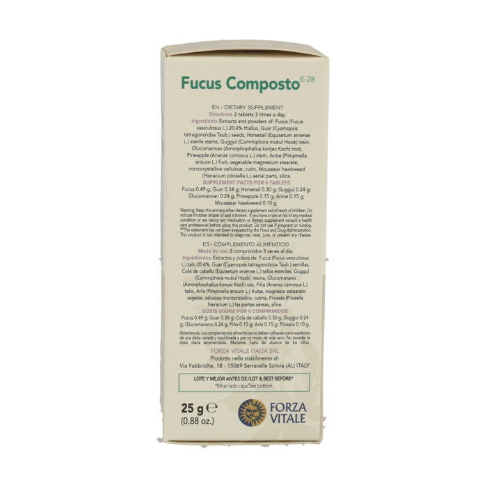 Forza Vitale Fucus Composto 25 g