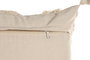 DKD Home Decor Cojin Boho Crudo 45 x 45 cm Algodon Hecho a Mano (2 Unidades)