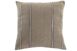 DKD Home Decor Cojín Algodón Velvet Natural 45x45 cm