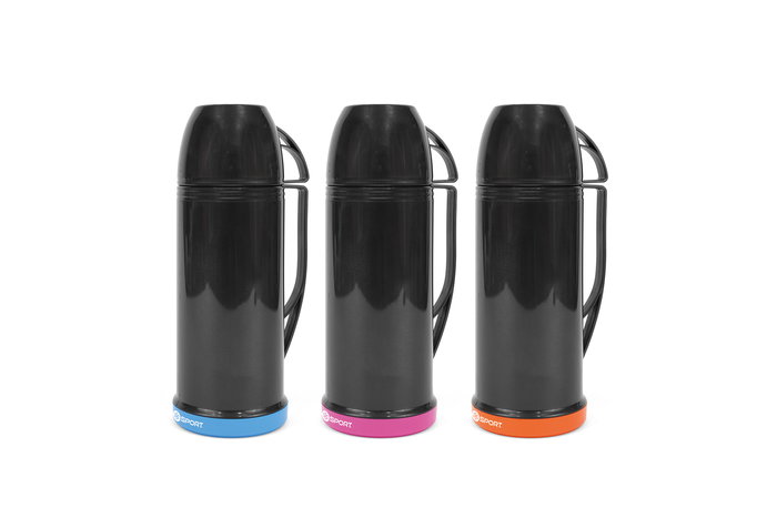 Thermosport Termo de Plástico con Taza 0,50 L O/P/B - 9 cm Ancho x 24,6 cm Alto x 11 cm Largo (12 Unidades) Thermosport Termo de Plástico con Taza 0,50 L O/P/B - 9 cm Ancho x 24,6 cm Alto x 11 cm Largo (12 Unidades)