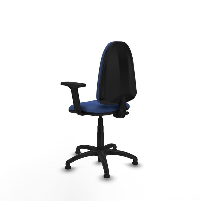 PIQUERAS Y CRESPO Silla de oficina Aýna Azul marino con Brazos 2D PIQUERAS Y CRESPO Silla de oficina Aýna Azul marino con Brazos 2D