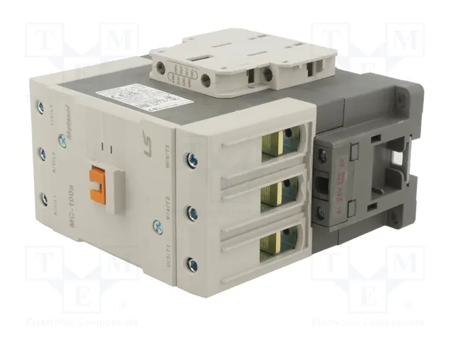 LS ELECTRIC Contactor METASOL MC-100A 24VAC 3-polar
