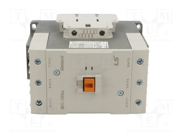 LS ELECTRIC Contactor METASOL MC-100A 24VAC 3-polar