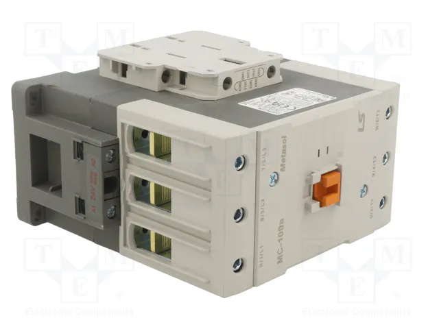 LS ELECTRIC Contactor METASOL MC-100A 24VAC 3-polar
