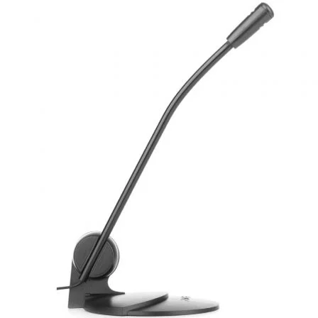 Ngs Microfono sobremesa MS 102, Microfono de condensador con doble peana de sujeccion para escritorio y monitor Ngs Microfono sobremesa MS 102, Microfono de condensador con doble peana de sujeccion para escritorio y monitor