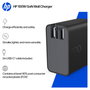HP Cargador de pared GaN USB-C 100W Negro