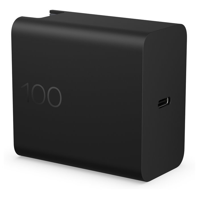 HP Cargador de pared GaN USB-C 100W Negro